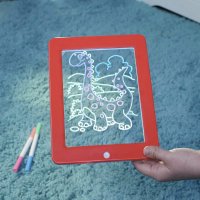 Светеща LED Дъска за чертане и рисуване /Детско табло за рисуване Magic Pad, снимка 4 - Рисуване и оцветяване - 32559426