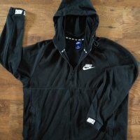 Nike AV15 Fleece AOP Hoodie - страхотно мъжко горнище ХЛ, снимка 5 - Спортни дрехи, екипи - 39580625