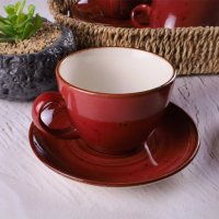 Комплект чаши за кафе и чай - 12 части - 200мл / Чаши за кафе / Чаши за чай, снимка 8 - Сервизи - 40393723
