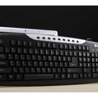 Клавиатура, JeWAY JK-8606B USB, Черна + 9 Мултимедиини клавиша, снимка 3 - Клавиатури и мишки - 43061562