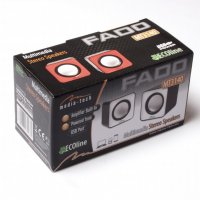 Стерео високоговорители с вграден усилвател MT3140R FADO USB 2.0