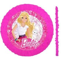 Барби Barbie голяма готова пинята + пръчка подарък за парти рожден ден, снимка 1 - Други - 43233763