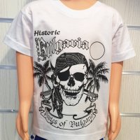 ПОСЛЕДНИ БРОЙКИ !!! Нова детска СОЛАРНА тениска с трансферен печат Пират, снимка 1 - Детски тениски и потници - 28462644
