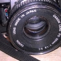 canon апарат+canon обектив-made in japan-внос франция, снимка 10 - Фотоапарати - 26956843