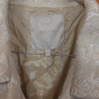 Елегантно дълго дамско палто Eransa бароков стил, снимка 3 - Палта, манта - 37888624