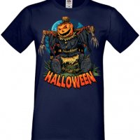 Мъжка тениска Halloween 02,Halloween,Хелоуин,Празник,Забавление,Изненада,Обичаи,, снимка 6 - Тениски - 38134429