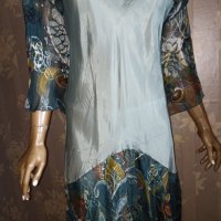 Patricia Suzzi- M,L- 100%Естествена коприна -италианска рокля  + туника  , снимка 13 - Рокли - 40759554