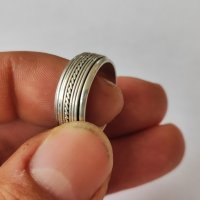 Сребърна халка пръстен 925, снимка 4 - Пръстени - 43086415
