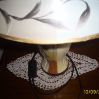 Нощна електрическа лампа, снимка 2 - Настолни лампи - 38100743