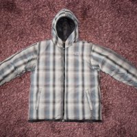 THE NORTH FACE 550 Reversible Down Hoodie jacket Sz boy’s XL / 18-20 y /-#00259 , снимка 12 - Якета - 39059684