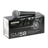 НОВ! Микрофон Shure SM58 Пълен комплект , снимка 1 - Микрофони - 43378360