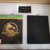 Mortal Kombat 11 два steelbook-a, снимка 2 - Игри за Xbox - 43805376