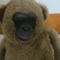 Плюшена маймуна за театър, снимка 2 - Плюшени играчки - 43147081