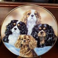 Декоративни чинии с кученца, снимка 1 - Други - 33475047