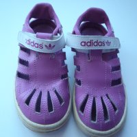 Детски сандали от естествена кожа Адидас / Детски сандали Adidas, снимка 1 - Детски сандали и чехли - 28769050