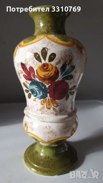 Красива италианска порцеланова ваза. , снимка 1
