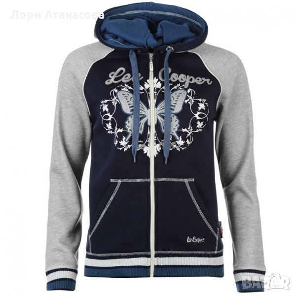 Суитчър в тъмносиньо сиво за спорт и туризъм " Lee Cooper ",внос от Англия, снимка 1