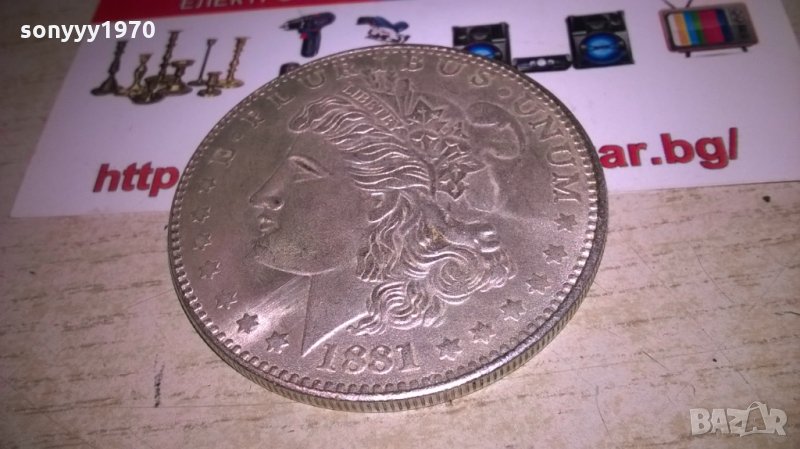 1881 dollar-антик/колекция, снимка 1