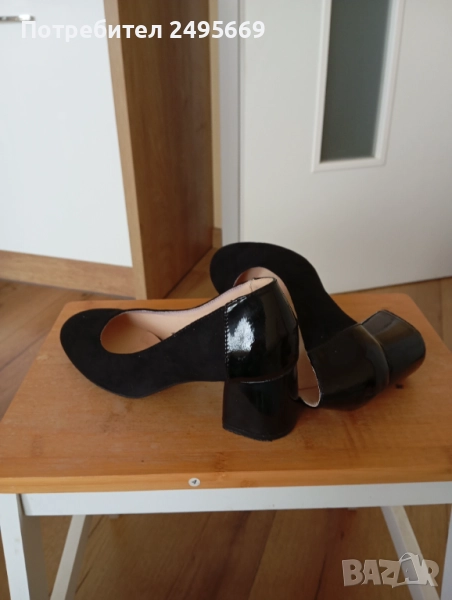Дамски черни обувки , снимка 1
