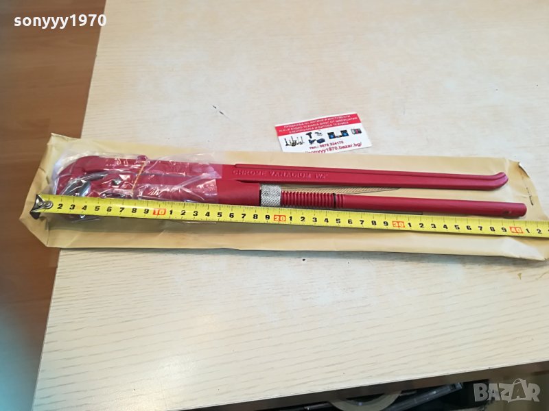 Класически тръбен Цол - 1.5". Дължина - 41.5см. 2304211937, снимка 1