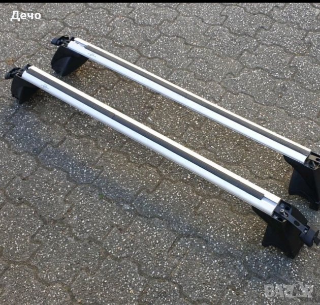 ОРИГИНАЛЕН АЛУМИНИЕВ БАГАЖНИК НАПРЕЧНИ ГРЕДИ ЗА МЕРЦЕДЕС А КЛАСА MERCEDES W168, снимка 1