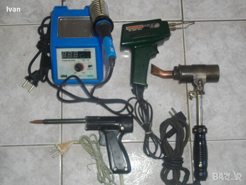 Профи Станция Запояване CFH/Поялник-400W Старо Качество/Руски Поялник 50-100W/Трансформаторен KL808/, снимка 1