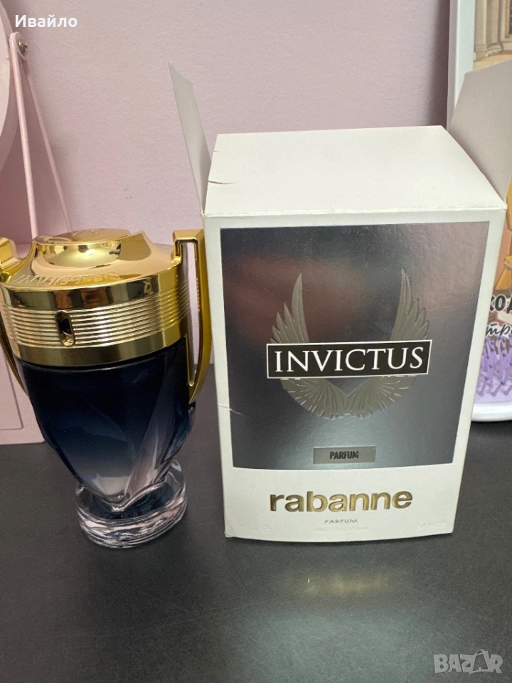Оригинален парфюм Paco Rabanne Invictus Parfum, снимка 1