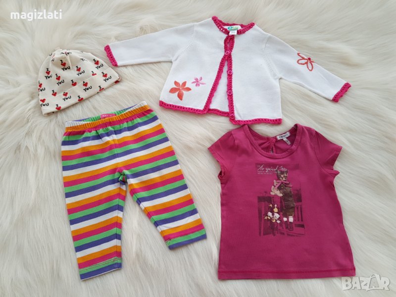 Лот за момиче 0-3 месеца, снимка 1