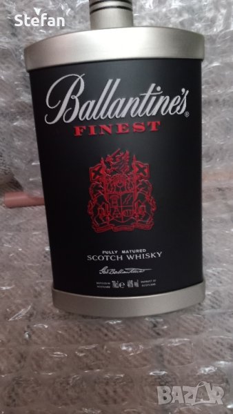 Метална кутия Ballantines, снимка 1