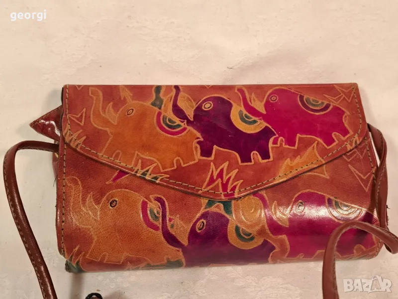 дамска кожена чанта от естествена кожа 21/2, снимка 1