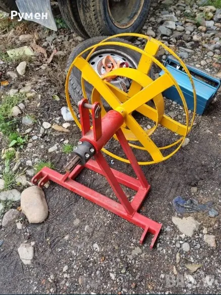 Макара за навиване на маркуч или тел, снимка 1