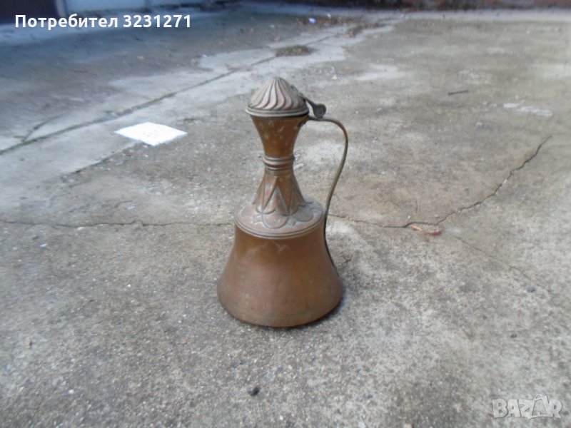 Автентиче Старинен Османски меден Съд-19век, снимка 1