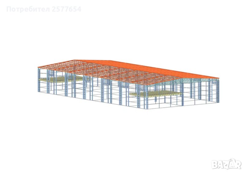 ЛИЗИНГ - Халета, Хале, Магазини, Магазин, Складове 800м2, снимка 1