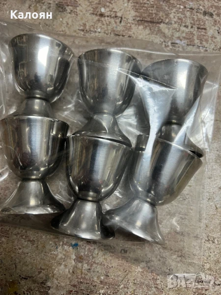 Чашки за яйца лот 6 броя. Цена за всичките , снимка 1