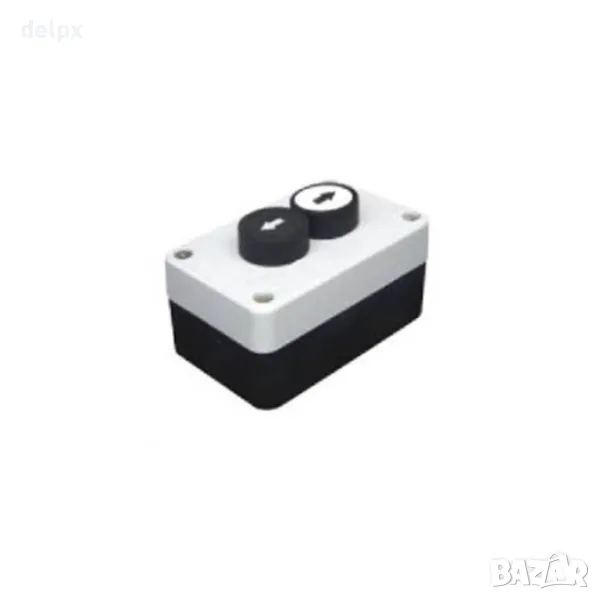Бутониера B222 с 2 бутона НО/НО 400V 10A IP65, снимка 1