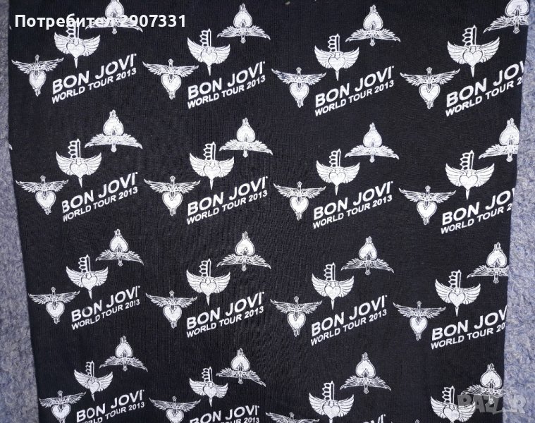 шал групи Bon Jovi. Tour 2013, снимка 1