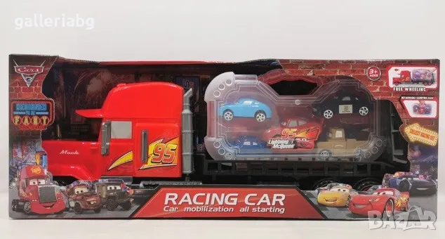 Камион с ремарке Мак-Колите, Светкавицата Маккуийн (Cars), снимка 1