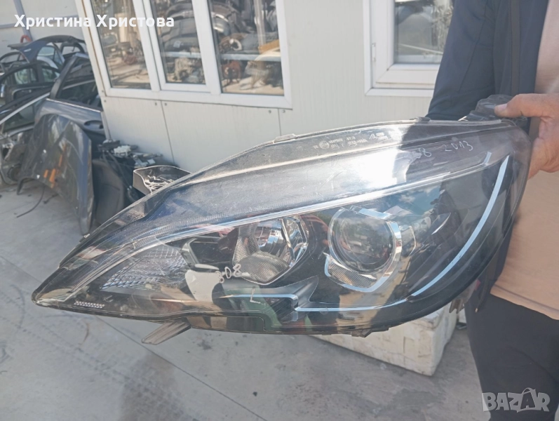 Ляв фар Пежо 308  - 2013, снимка 1
