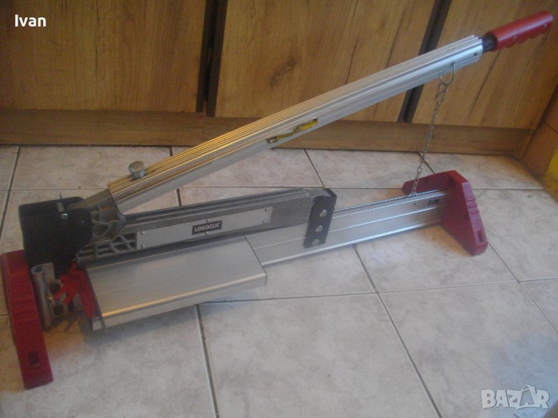 Алуминиева Голяма 94 см Ръчна Гилотина Рязане Ламинат Паркет Ламинатни Повърхности До 16 мм Дебелина, снимка 1