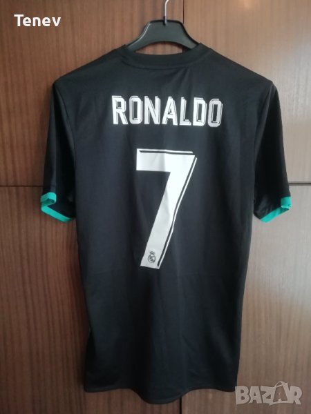 Real Madrid Cristiano Ronaldo 2017/2018 Adidas оригинална тениска фланелка Реал Мадрид Роналдо Away , снимка 1