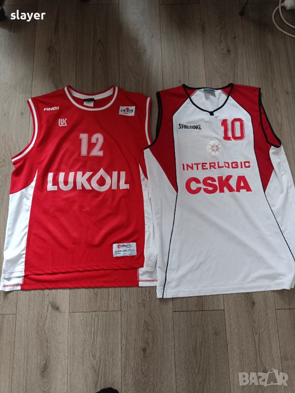 Лот баскетболни потници ЦСКА,Лукойл, снимка 1