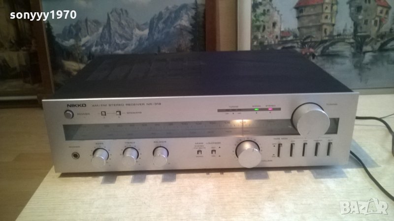 nikko nr-319 stereo receiver-made in japan-внос германия, снимка 1