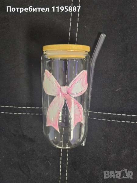 Стъклена чаша , снимка 1