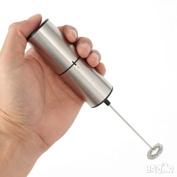 Мини миксер за фрапе от неръждаема стомана, снимка 1