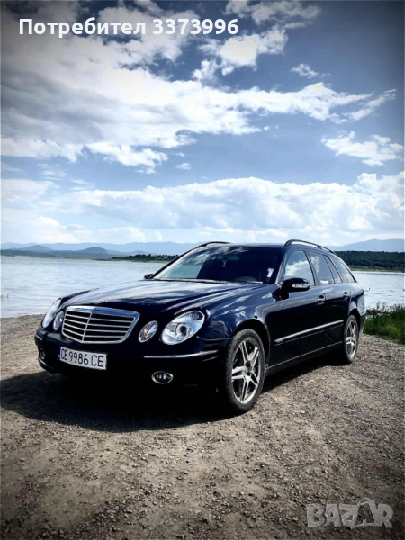 Mercedes-Benz E500 W211 • 5.0 V8 • 306 к.с. • Комби • Газ • ТОП състояние  , снимка 1