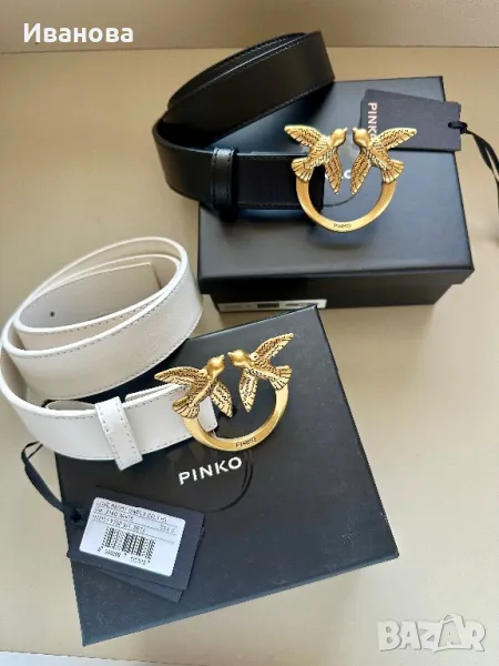 Дамски колани Pinko 3см, снимка 1