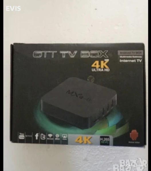 OTT TV Box 4K Ultra HD MXQ-4K – 4 USB порта, снимка 1