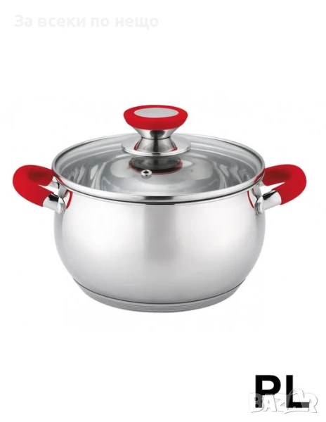 Тенджера Voltz OV51210N18, 18см./2.5л., Неръждаема стомана Код P788, снимка 1