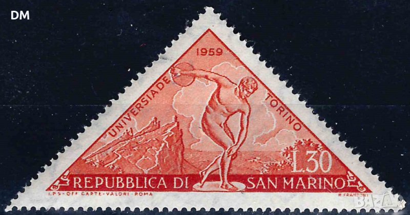 Сан Марино 1959 - спорт MNH, снимка 1