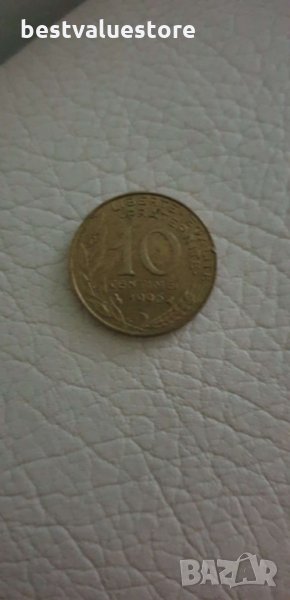 Монета 10 Сентима 1996г., снимка 1